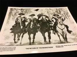 Movie Still Return of the Musketeers 1989 Michael York, Frank Finlay 8x10 B&amp;W - £12.01 GBP