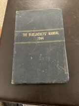 1944 The Bluejackets&#39; Manual US Navy Training WWII Naval Institute Annapolis HC - £9.64 GBP