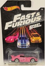 Pink Honda S2000 Custom Hot Wheels &quot;Fast &amp; Furious&quot; w/ RR Wheel Swap - $70.63