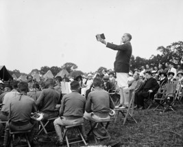Senator George W. Pepper speaks at Gettysburg re-enactment 1922 Photo Print - $8.81+
