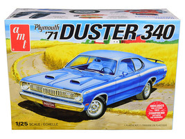 Skill 2 Model Kit 1971 Plymouth Duster 340 1/25 Scale Model AMT - £35.82 GBP