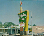 Harrison, Arkansas  1960s Holiday Inn Vintage Postcard - Old Cars, Sign - $4.46