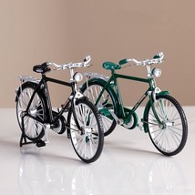Classic Bicycle Bike Model, Bicycle Figurine, Desktop Ornaments, Home Deco - £34.91 GBP