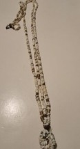 Vintage Necklace Puka Shells Tropical Gold Tone VTG - £10.90 GBP