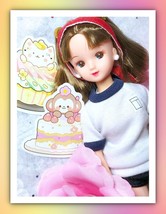 Takara Tomy Japan Licca Fashion Doll Jenny Barbie Junior High Vol.4 Gym Clothes - $38.65