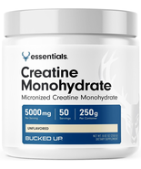 Creatine Monohydrate 250 Grams Micronized Powder, Essentials (50 Servings) - £35.02 GBP