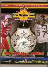 2007 New Mexico Bowl Program New Mexico Lobos Nevada Wolf pack - £64.52 GBP