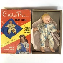 National Mask &amp; Puppet Vintage Cutie Pie Baby Doll Vinylite Original Box - £373.94 GBP