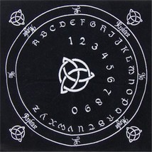 Astrology Pendulum Black Velveteen Answer Mat! - $200.64 MXN