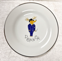 Reindeer by POTTERY BARN  Donner Salad Plate 8 1/2 Inches Never used - £19.39 GBP