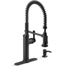 Kohler R10651-SD-BL Sous Kitchen Faucet - Matte Black - FREE Shipping! - $209.90