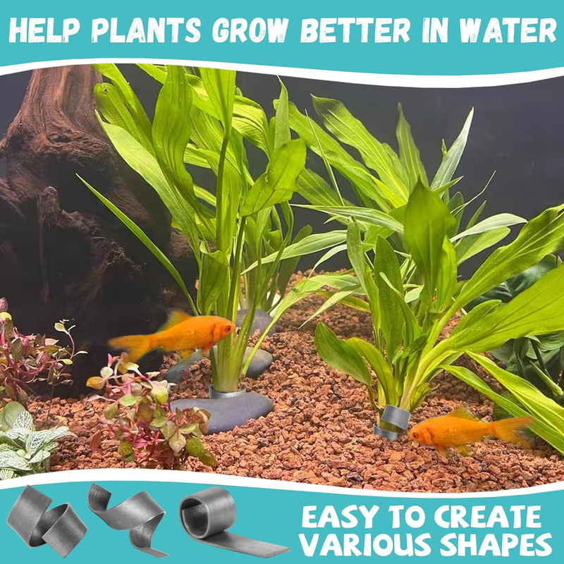 52 Pcs Aquarium Plant Weights, Plant Weights for Fish Tank, Aquarium Plant Ancho Item image 4