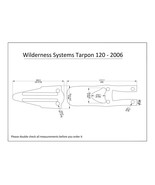 2006 Wilderness Systems Tarpon 120 Kayak Boat EVA Foam Deck Floor Pad Fl... - $272.35 CAD