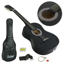 38 full size adult acoustic guitar for beginners black 41208002937107 thumb200