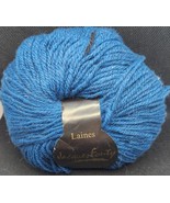 Vintage Jacques Fonty 100% French Wool Yarn 135 Yards Blue 50 Grams - £4.68 GBP