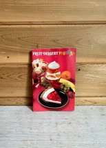 Vintage 1968 Fruit Desserts Recipes Miniature Cookbook - $19.99