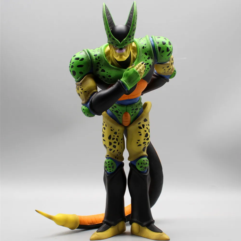 28cm Dragon Ball Z Cell Anime Figures PVC GK Action Figures Toys for Chi... - £47.30 GBP