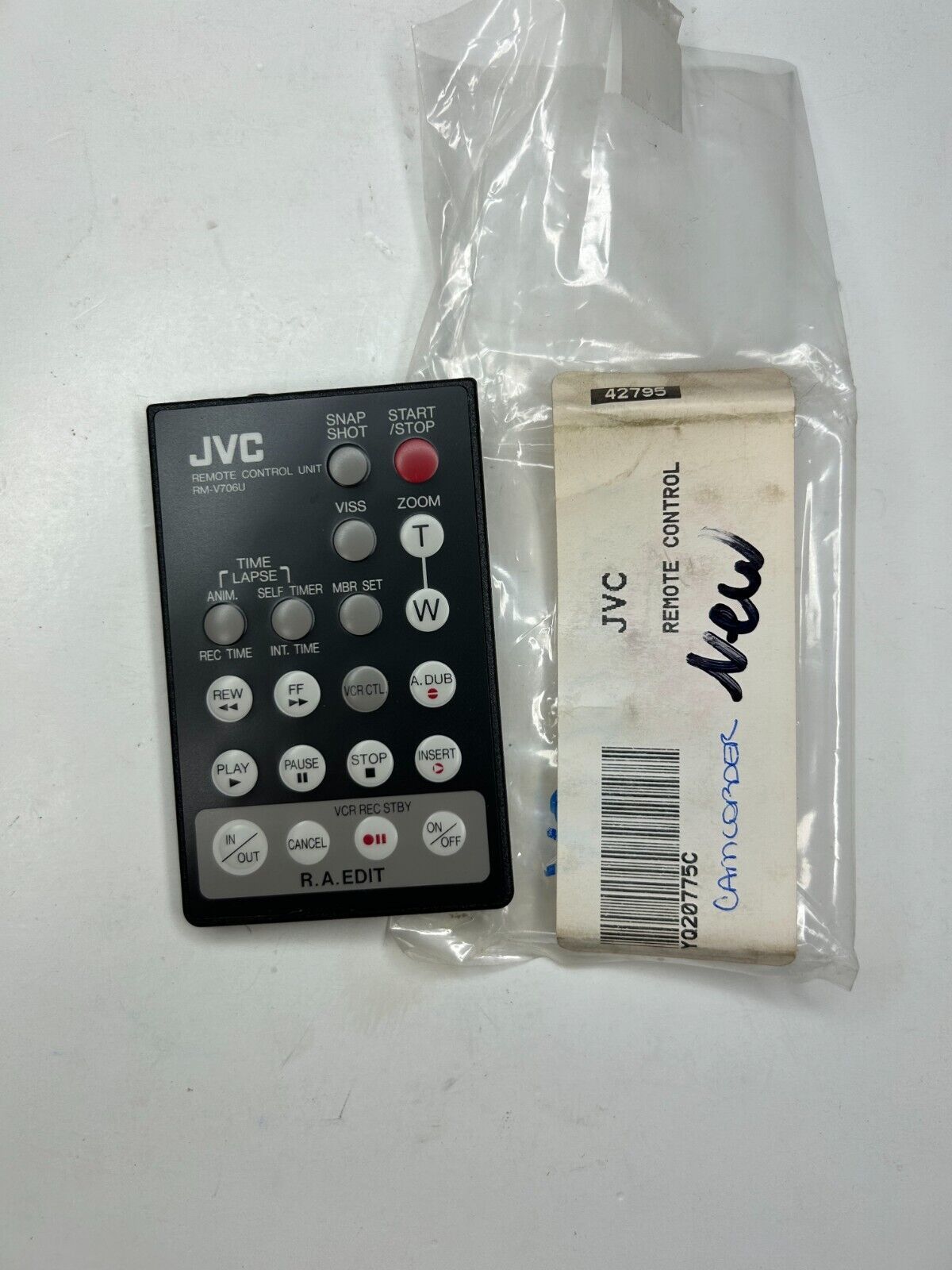 JVC RM-V706U Camcorder Remote Control for GRAX1010U GRAX900 GRAX900U GRAX94U OEM  			