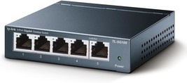 TP Link TL SG105 5 Port Gigabit Unmanaged Ethernet Switch Network Hub Et... - $37.39