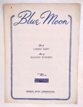 1934 BLUE MOON Sheet Music Robbins Music Corporation MGM Music by Richard Rogers - £8.60 GBP