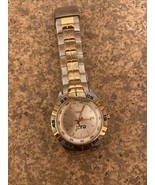 Fossil PR5340 Men&#39;s Stainless Steel Gold Analog Dial Quartz Genuine Exxo... - $84.14