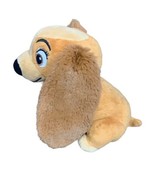 Disney  Lady And The Tramp Girl Brown Dog Plush Stuffed Animal Toy 7” Ju... - $9.50