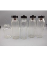 Vintage Collectors Glass Evenflo Layette Package of 4 + 1 small Bottles ... - $36.06 CAD