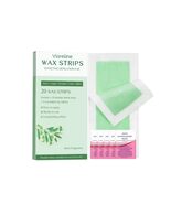 Viareline Hair Removal Wax Strips with Rosin and Beeswax, 20 Strips for ... - $23.90