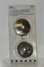 Dearborn Brass Chrome Uni Lift Waste Conversion Kit K27 - £20.99 GBP