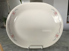 Corelle By Corning English Breakfast Serving Platter 12&quot; (chipped edge) - £5.89 GBP