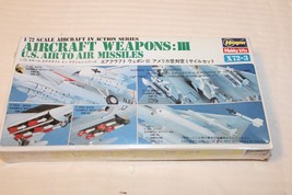 1/72 Scale Hasegawa, Aircraft Weapons III Model Kit #X72-3 Sealed Box - $60.00