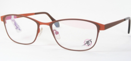 Tao By Top Look 9976 2 Matt Brown /Dark Peach Rare Unique Eyeglasses 52-17-145mm - £76.22 GBP