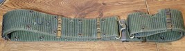 Original Vietnam War M1956 Pistol Web Belt US Army Marine Military - Shows Wear. - £16.76 GBP