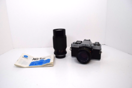 Minolta XG-1 35mm Film Camera w/ MD 50mm Lens &amp; Mitakon MC Zoom Lens - £27.60 GBP