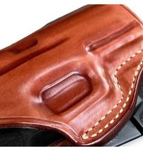 Fits SIG Sauer P365 XMacro 9mm 3.7”BBL Leather Paddle Holster Open Top #1639# RH image 6
