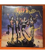 Ace frehley Kiss signed lp Destroyer Blue label, 4 members, Original, Vi... - €302,92 EUR