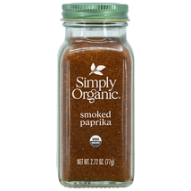 Smoked Paprika, Certified Organic, Vegan | 2.72 Oz | Pack of 3 | Capsicum Annuum - £27.62 GBP