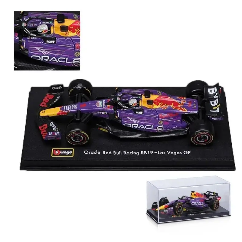  1:43 2024 Bburago F1 Red Bull Racing Rb19 Las -HardboundEdition No1 - $41.92