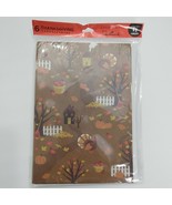 Thanksgiving Hallmark Cards New Sealed Pumpkin Turkey Acorns Fall Harvest - £5.14 GBP