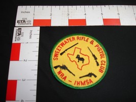 Vintage Pistol Club Patch Sweetwater Club NRA - £14.78 GBP