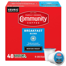 Breakfast Blend Medium Roast Single-Serve Keurig K-Cup Pods 48 Count (Pa... - £52.83 GBP