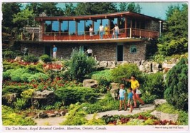 Postcard Hamilton Ontario Tea House Royal Botanical Gardens - £2.26 GBP
