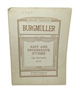 Burgmuller No. 4 Easy And Progressive Studies For The Piano Op. 100 Shee... - $13.52 CAD