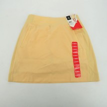 Members Mark Women&#39;s Stretch Woven Active Skort Yellow XS NWT - $12.87