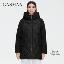 GASMAN 2022 Winter down jacket collection Fashion Solid Stand-up collar ... - £136.20 GBP