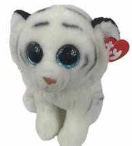 TY Classic Velvety Tundra White Baby Tiger 10” Plush - £20.16 GBP