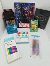 YOOBI Pencils Liquid Chalk Markers School Supplies Journal Marvel New - £13.74 GBP