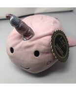 FAO Schwarz 17” Narwhal Plush Stuffed Animal Toy with LED Lights and Sou... - $22.34 CAD