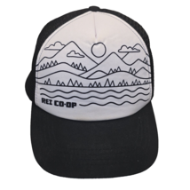 REI Co-op Cap Boco Gear Mountain Script Logo Mesh SnapBack Trucker Hat - $11.94