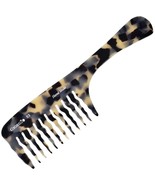 G53 Wide Tooth Comb For Curly And Thick Hair - Large Rake Detangler Comb... - £48.83 GBP